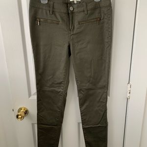 Olive Green skinny Jean